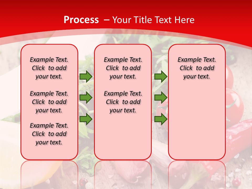 Seasoning Tomato Pepper PowerPoint Template