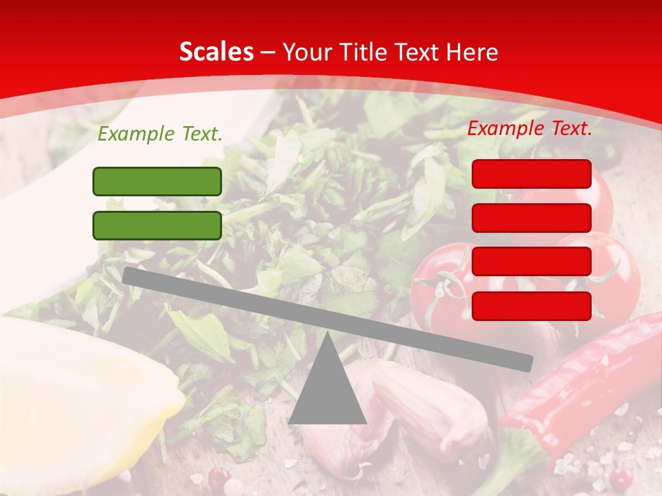 Seasoning Tomato Pepper PowerPoint Template