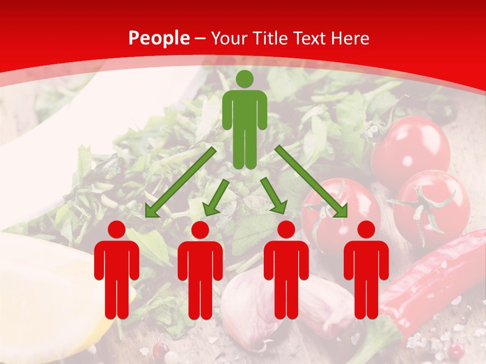 Seasoning Tomato Pepper PowerPoint Template
