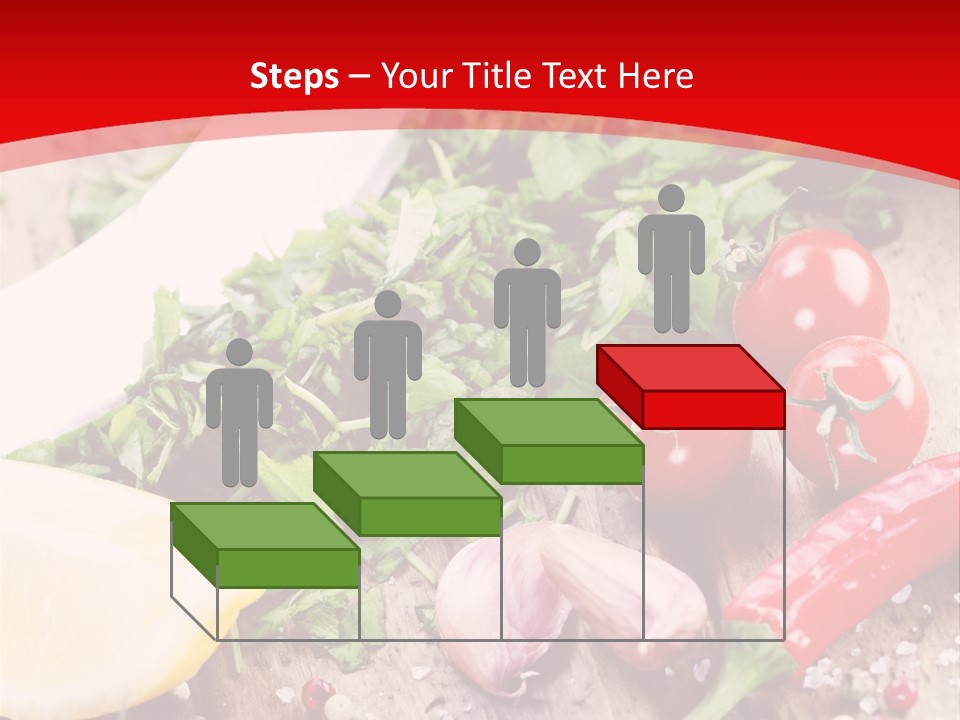 Seasoning Tomato Pepper PowerPoint Template