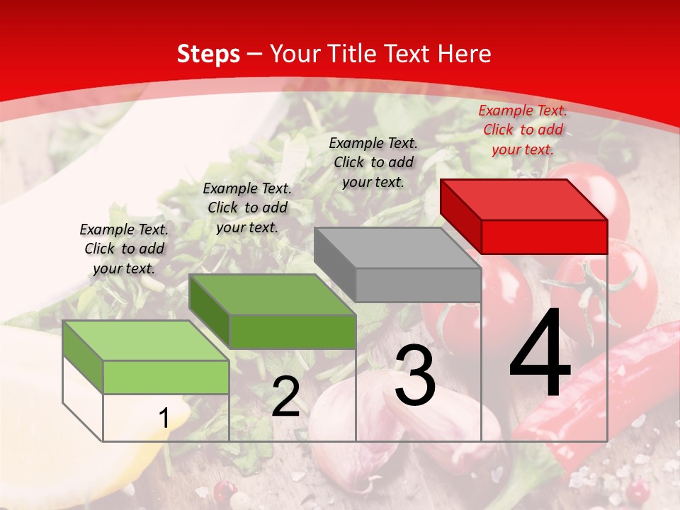 Seasoning Tomato Pepper PowerPoint Template