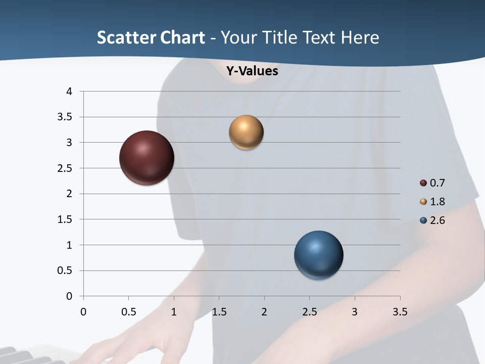 Background Loud Piano PowerPoint Template