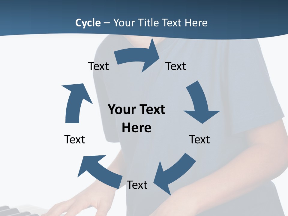 Background Loud Piano PowerPoint Template