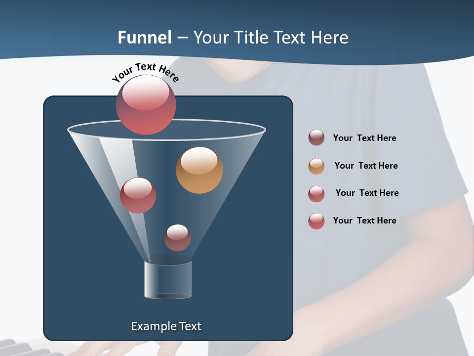 Background Loud Piano PowerPoint Template