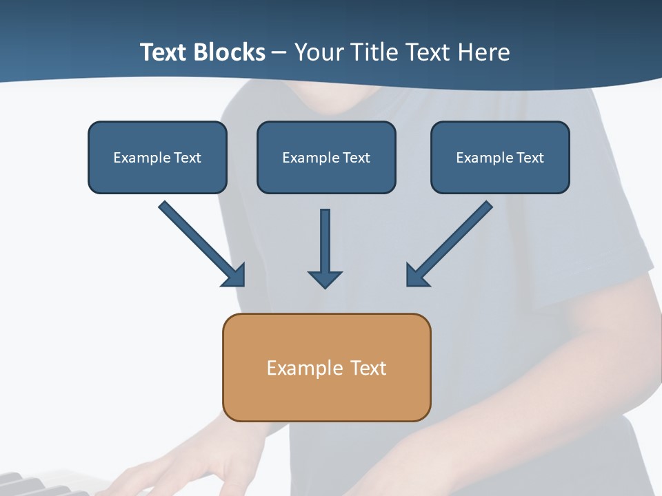 Background Loud Piano PowerPoint Template