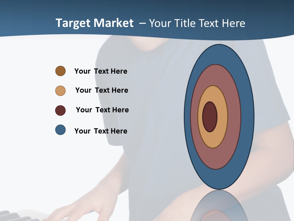 Background Loud Piano PowerPoint Template