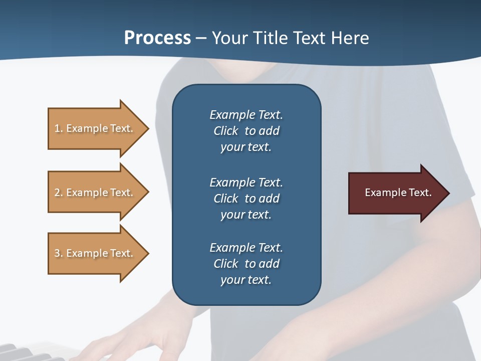 Background Loud Piano PowerPoint Template