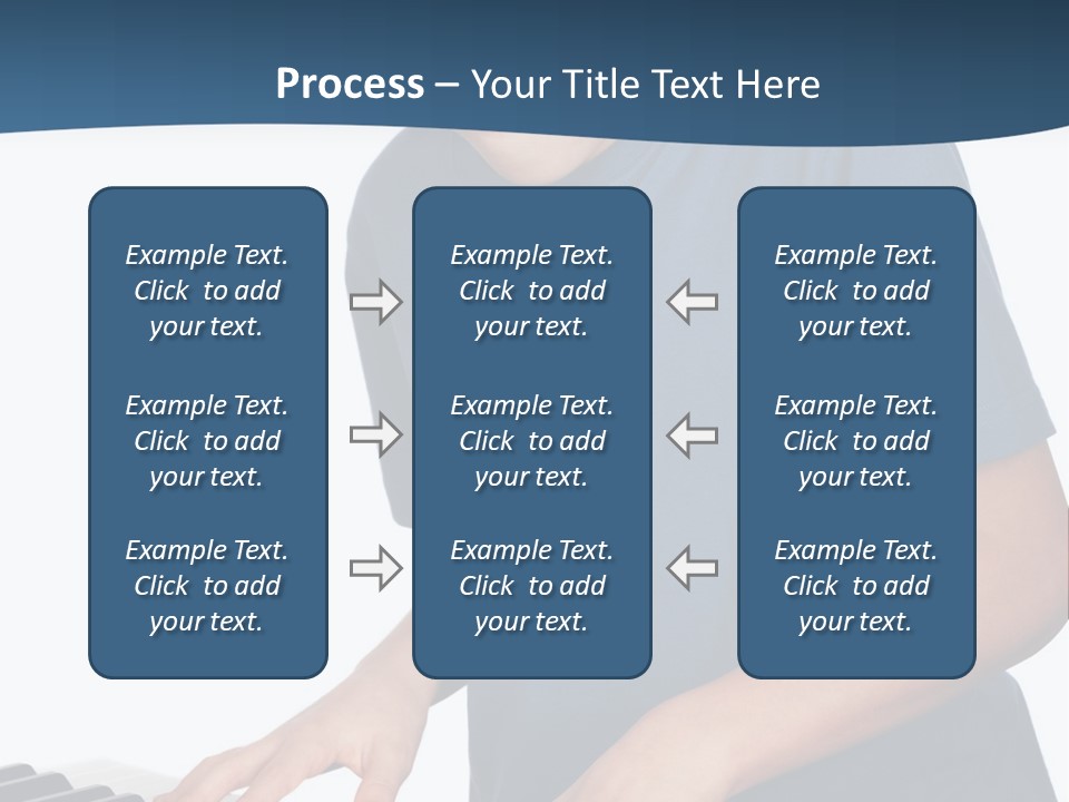 Background Loud Piano PowerPoint Template