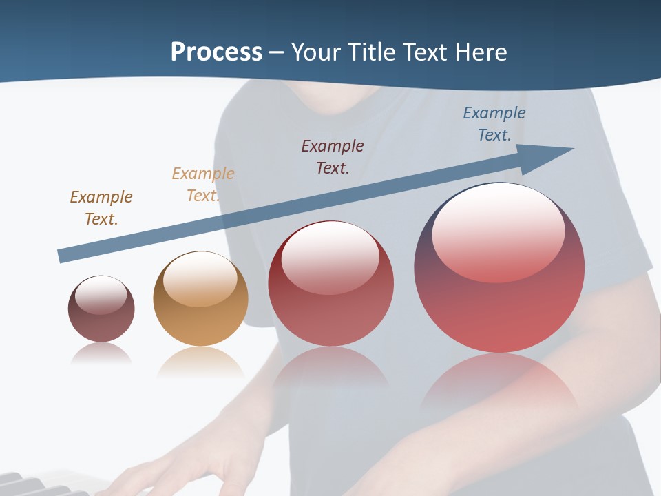 Background Loud Piano PowerPoint Template