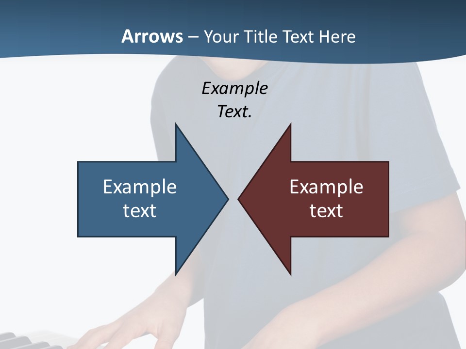 Background Loud Piano PowerPoint Template