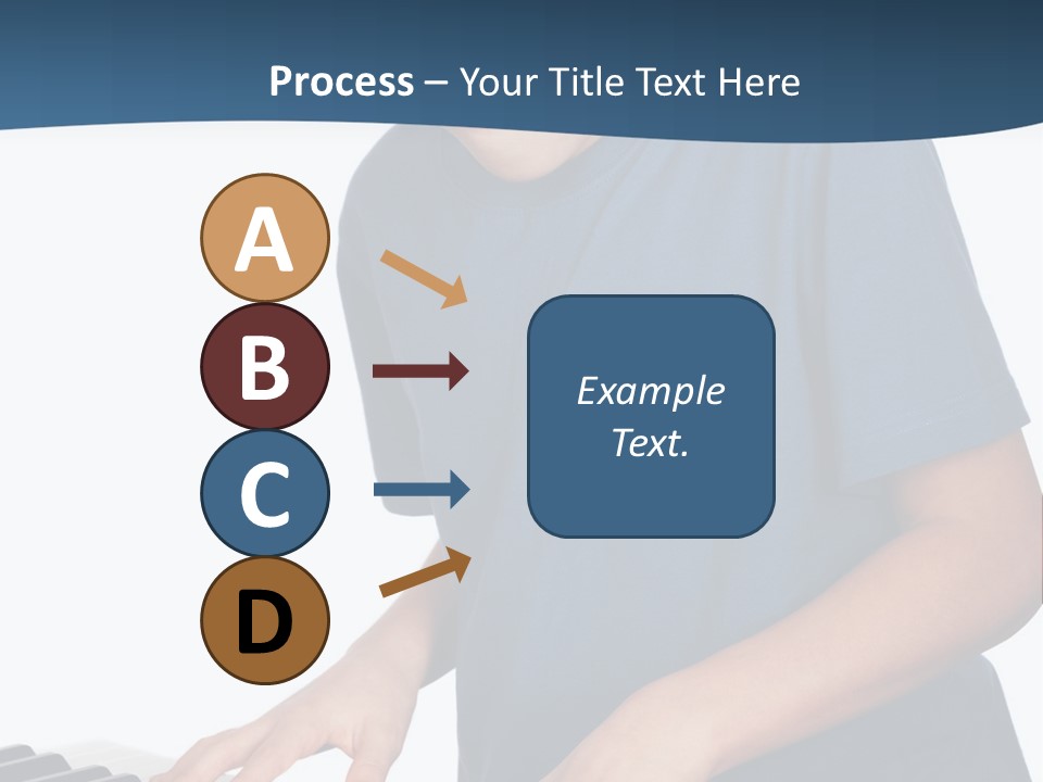 Background Loud Piano PowerPoint Template