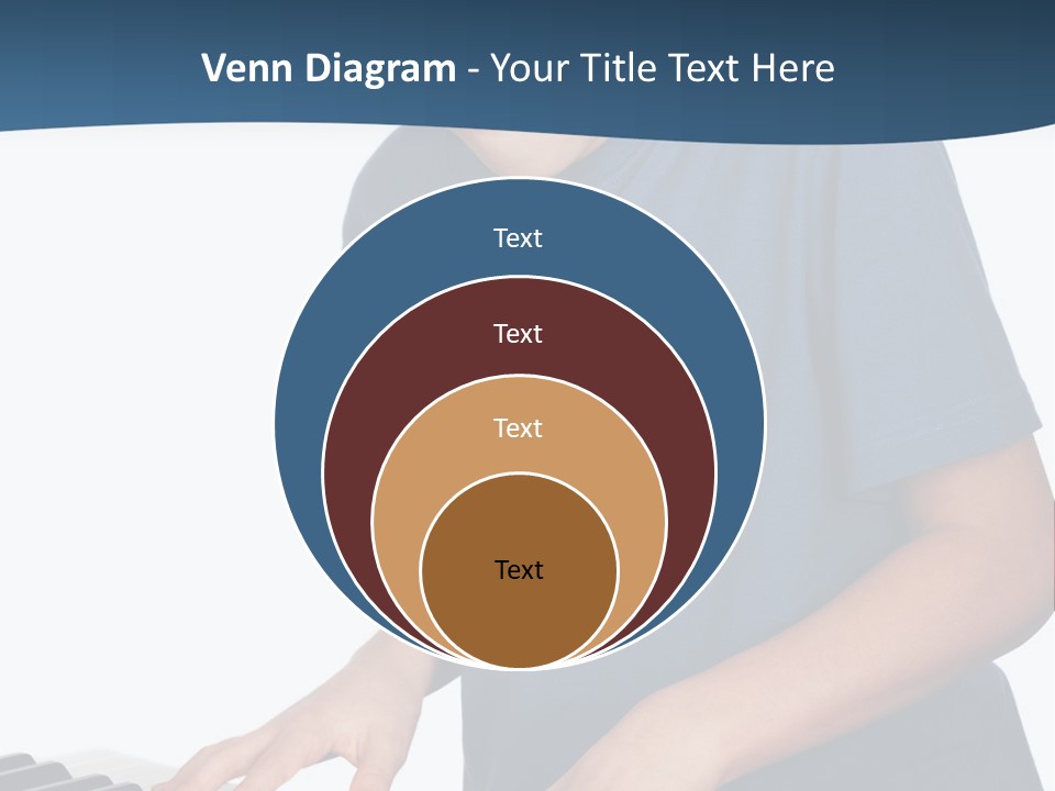 Background Loud Piano PowerPoint Template