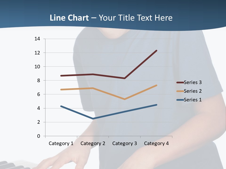 Background Loud Piano PowerPoint Template