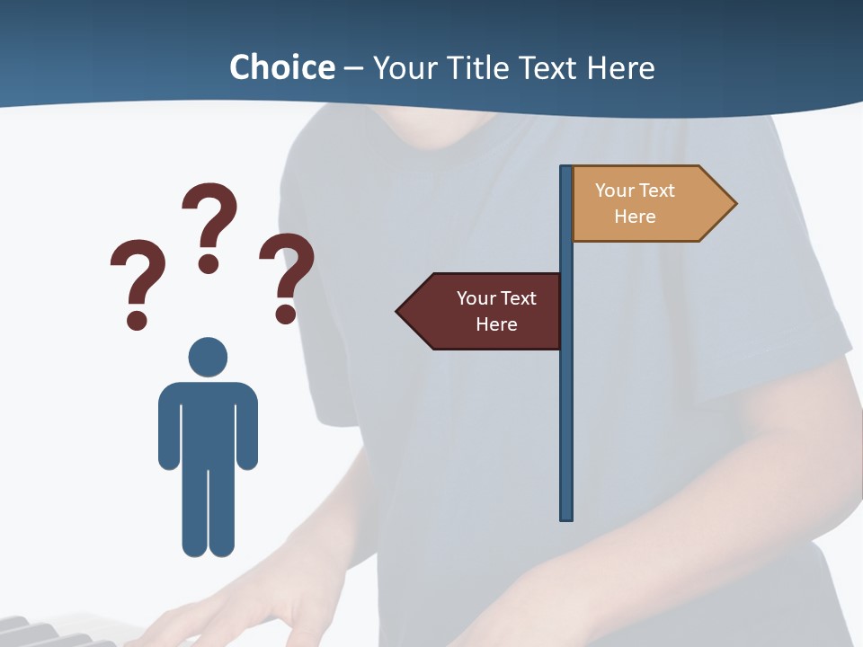 Background Loud Piano PowerPoint Template