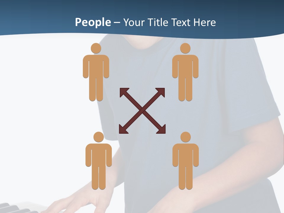 Background Loud Piano PowerPoint Template