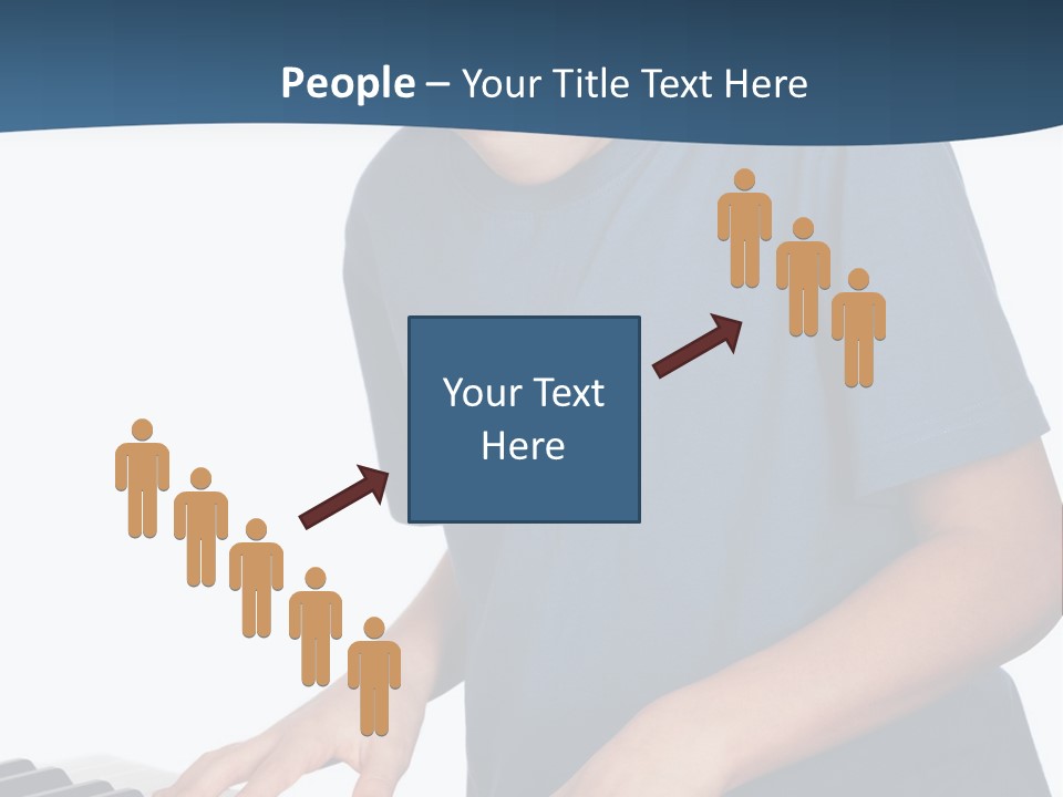 Background Loud Piano PowerPoint Template