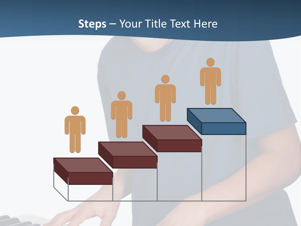 Background Loud Piano PowerPoint Template