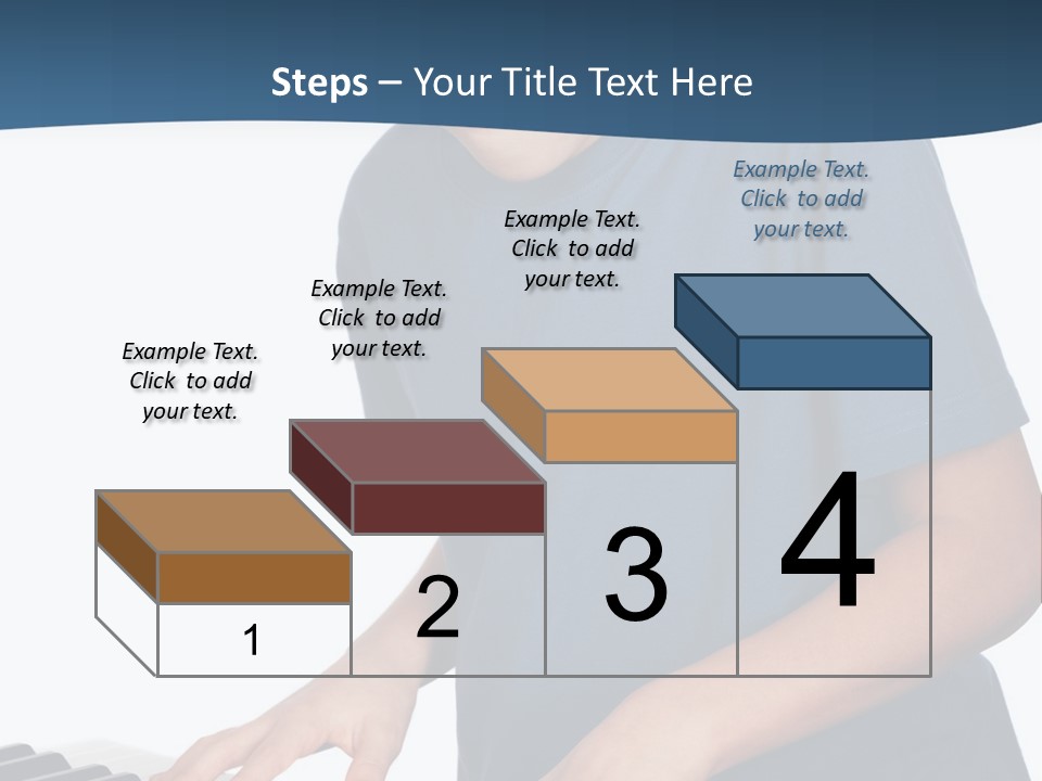 Background Loud Piano PowerPoint Template