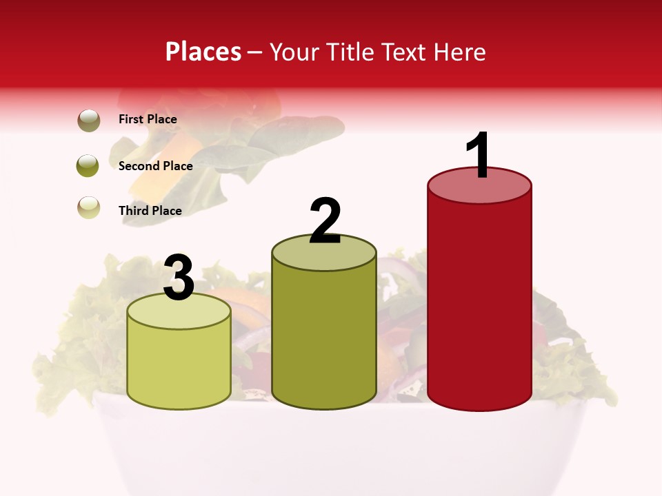 Oil Fork Healthy PowerPoint Template