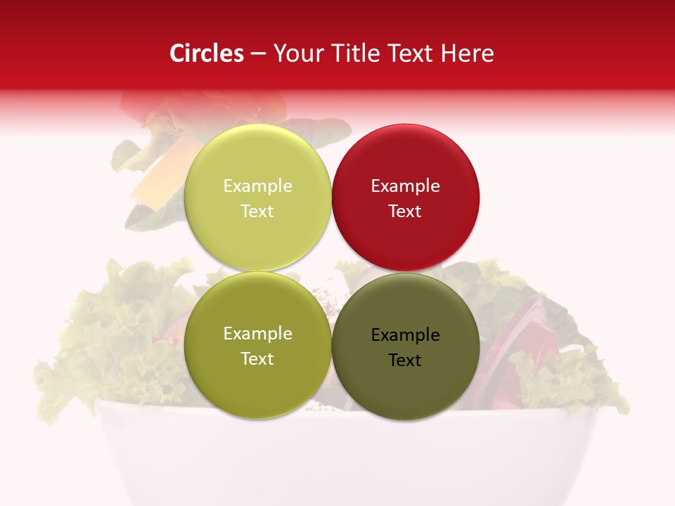 Oil Fork Healthy PowerPoint Template