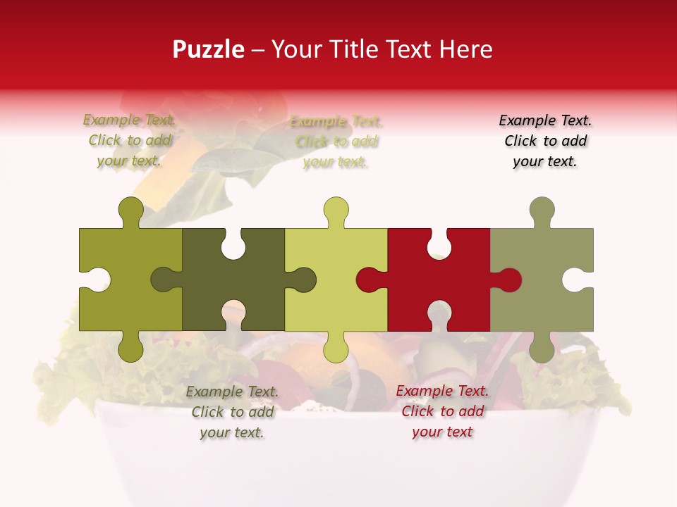 Oil Fork Healthy PowerPoint Template