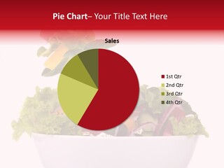 Oil Fork Healthy PowerPoint Template