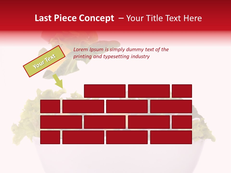 Oil Fork Healthy PowerPoint Template