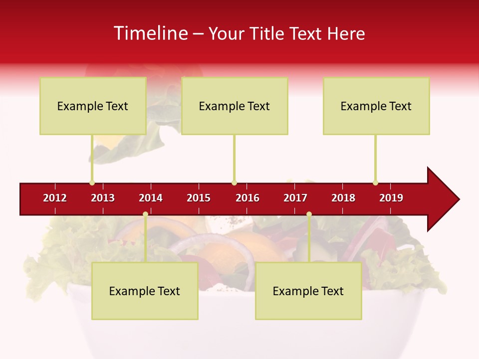 Oil Fork Healthy PowerPoint Template