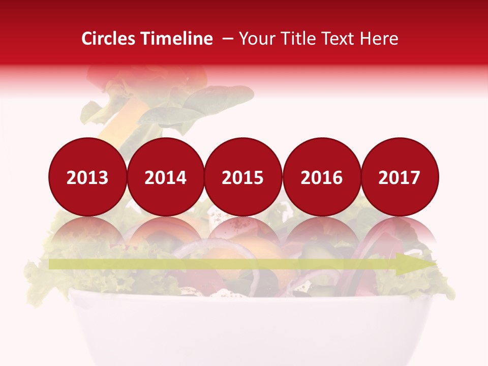 Oil Fork Healthy PowerPoint Template