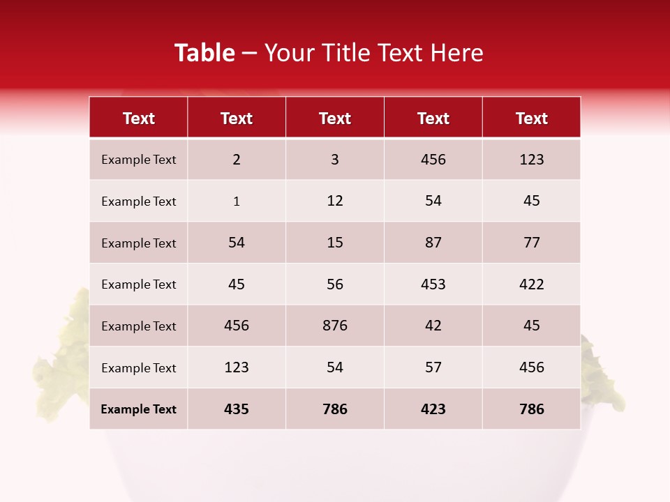 Oil Fork Healthy PowerPoint Template