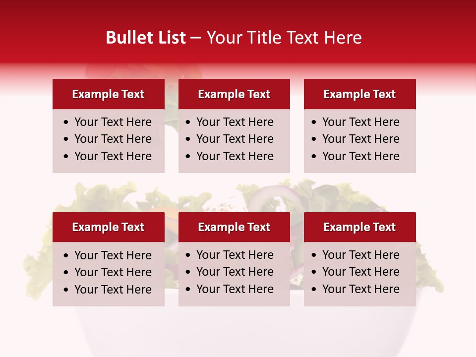 Oil Fork Healthy PowerPoint Template