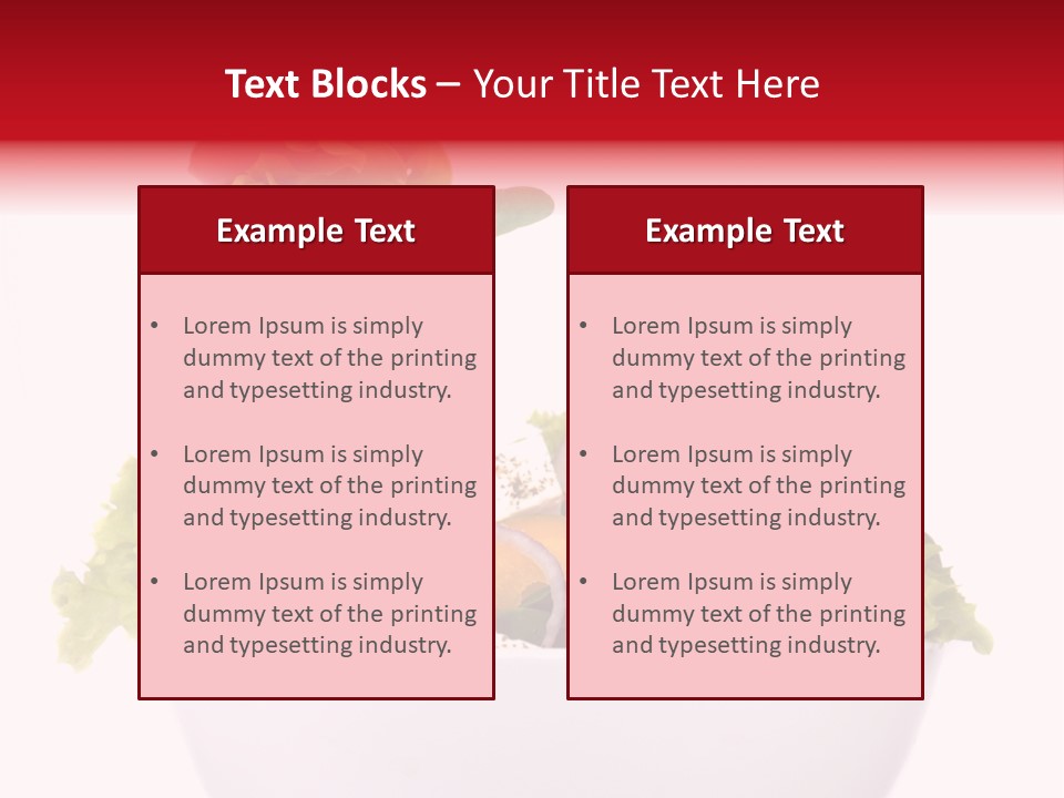 Oil Fork Healthy PowerPoint Template