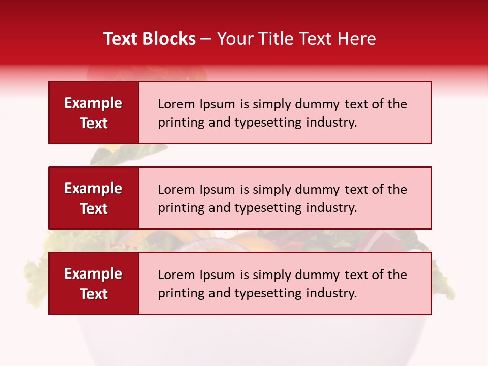 Oil Fork Healthy PowerPoint Template