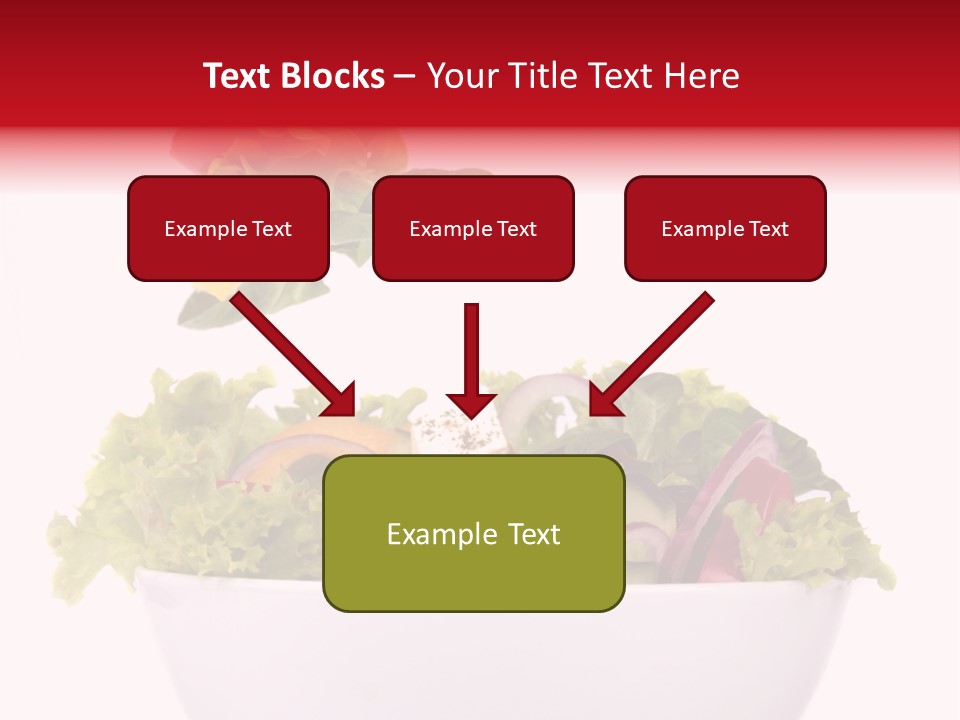 Oil Fork Healthy PowerPoint Template