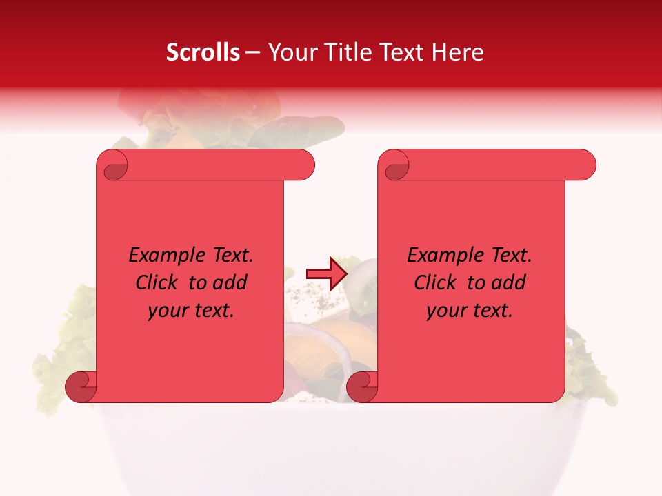 Oil Fork Healthy PowerPoint Template