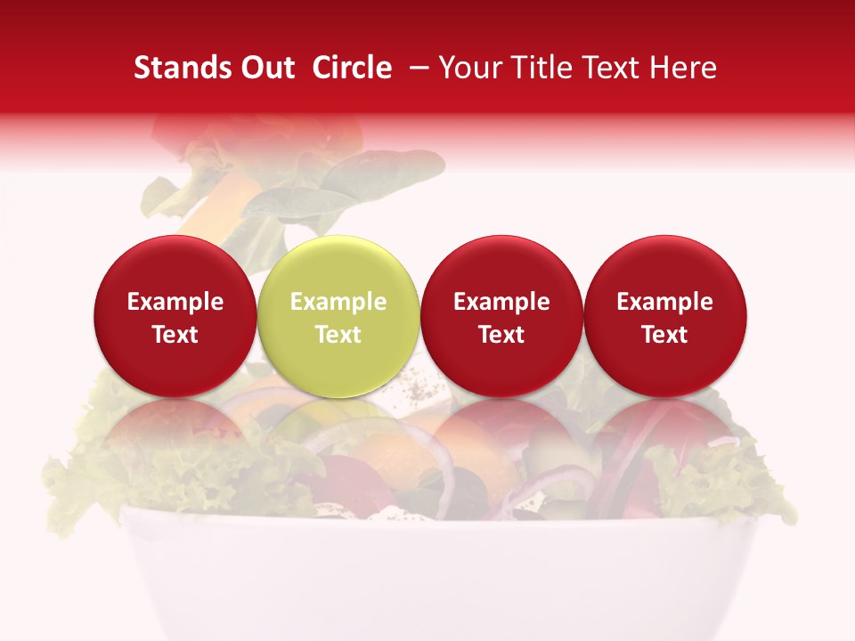 Oil Fork Healthy PowerPoint Template