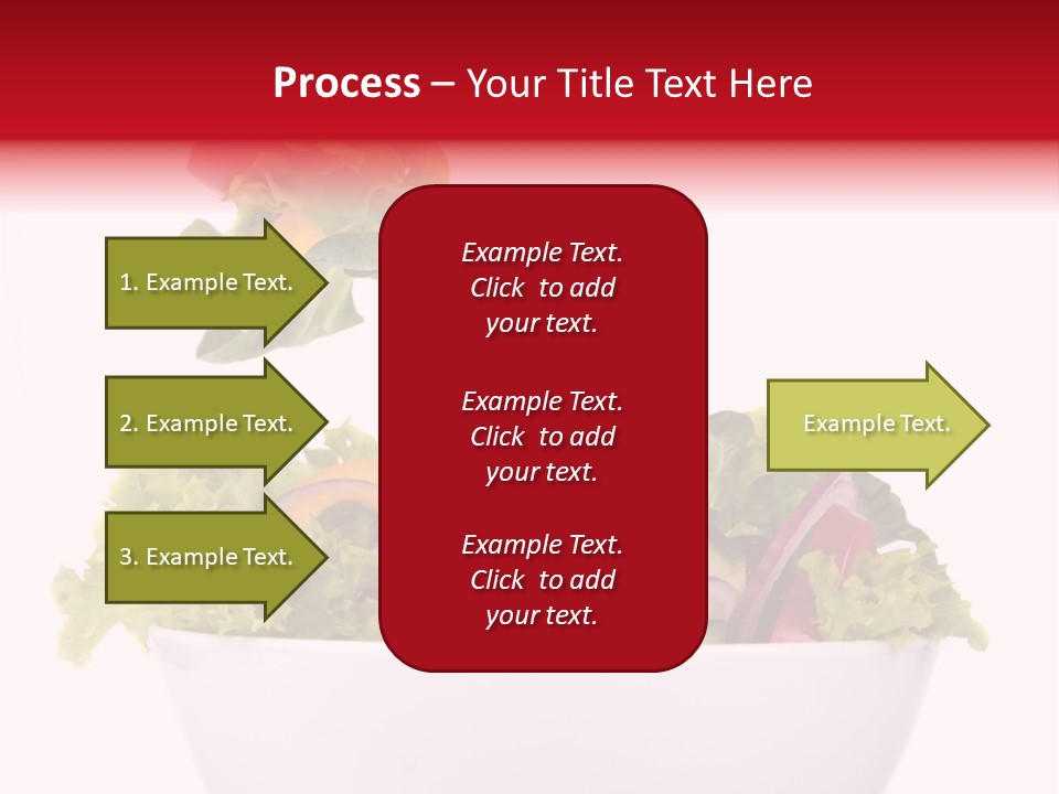 Oil Fork Healthy PowerPoint Template