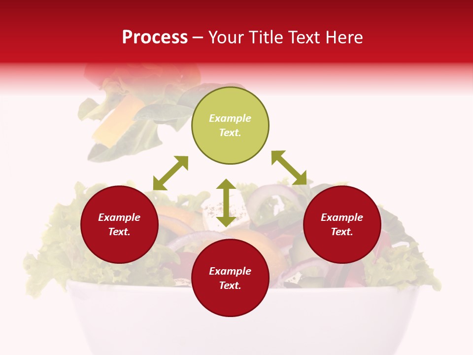 Oil Fork Healthy PowerPoint Template