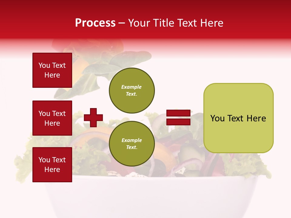 Oil Fork Healthy PowerPoint Template