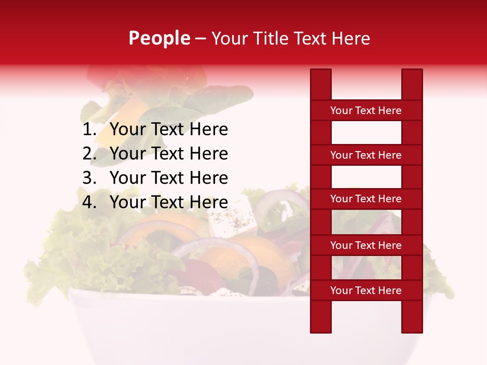 Oil Fork Healthy PowerPoint Template