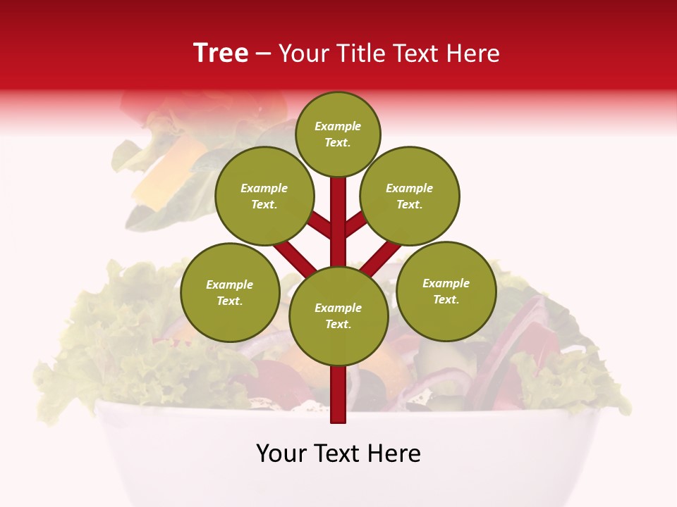 Oil Fork Healthy PowerPoint Template