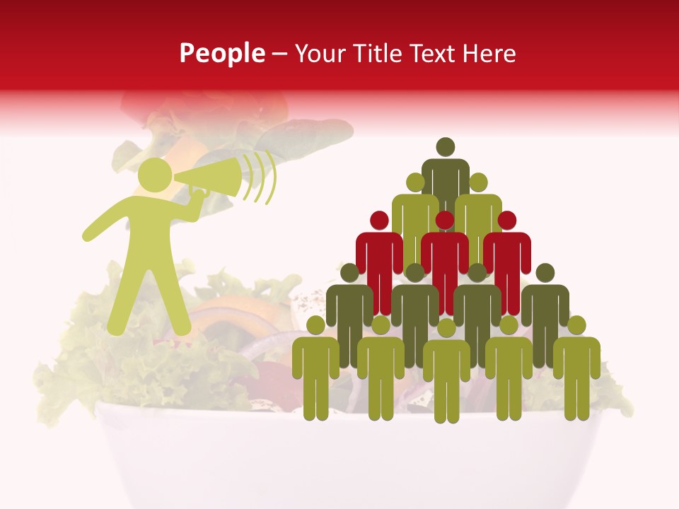 Oil Fork Healthy PowerPoint Template