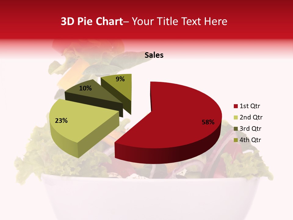 Oil Fork Healthy PowerPoint Template