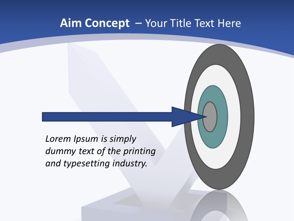 Decision Think Concept PowerPoint Template