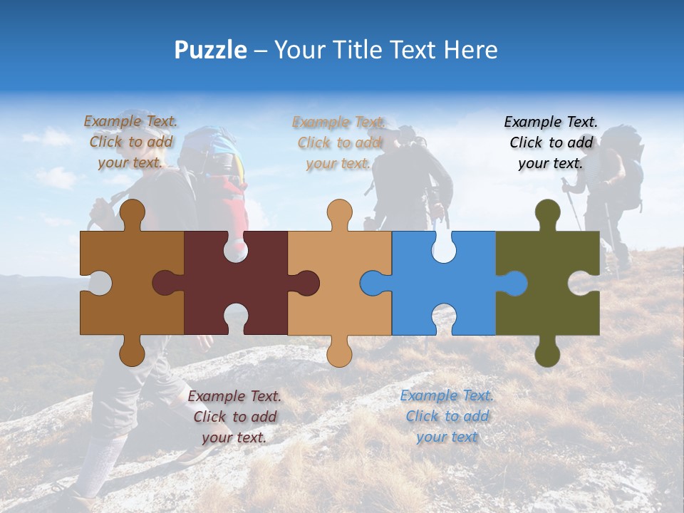 Peak Travel Trek PowerPoint Template
