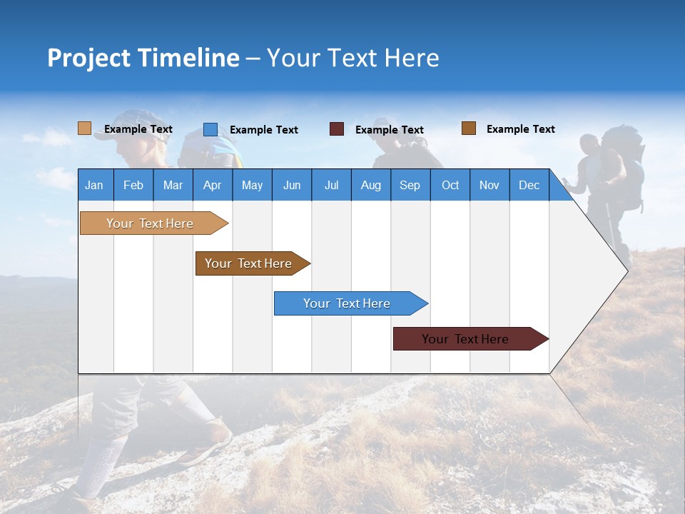Peak Travel Trek PowerPoint Template