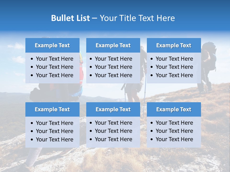 Peak Travel Trek PowerPoint Template