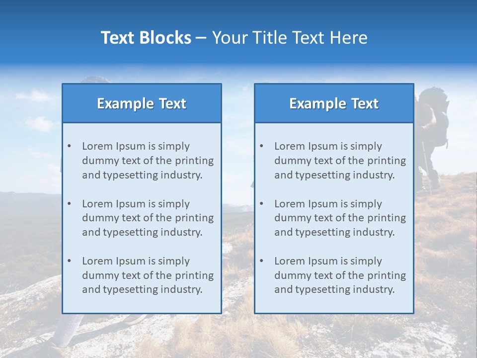 Peak Travel Trek PowerPoint Template