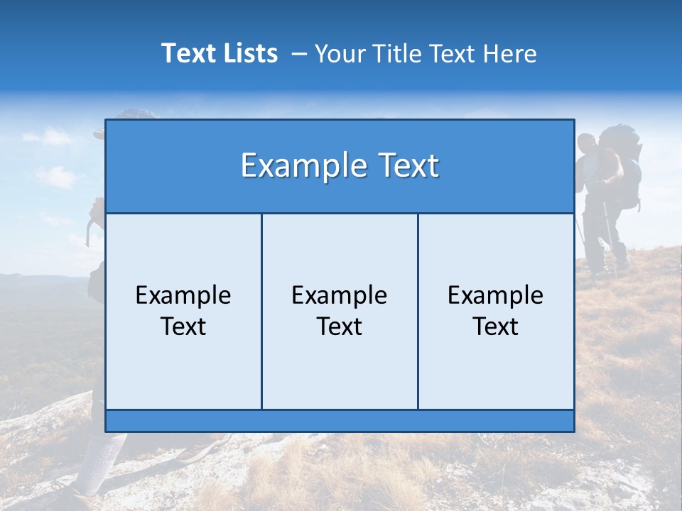 Peak Travel Trek PowerPoint Template