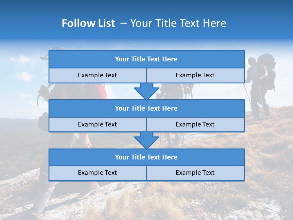 Peak Travel Trek PowerPoint Template